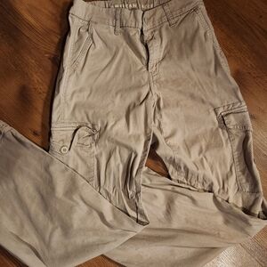 American Eagle Outfitters Khaki Cargo Pants